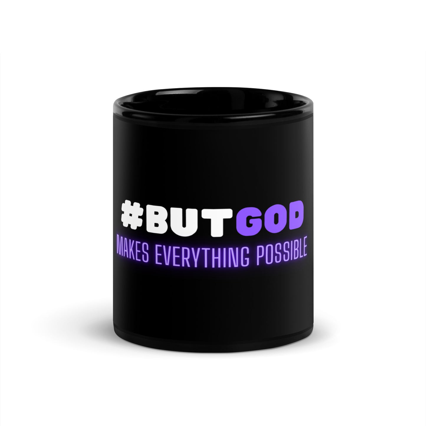 Black Glossy Mug
