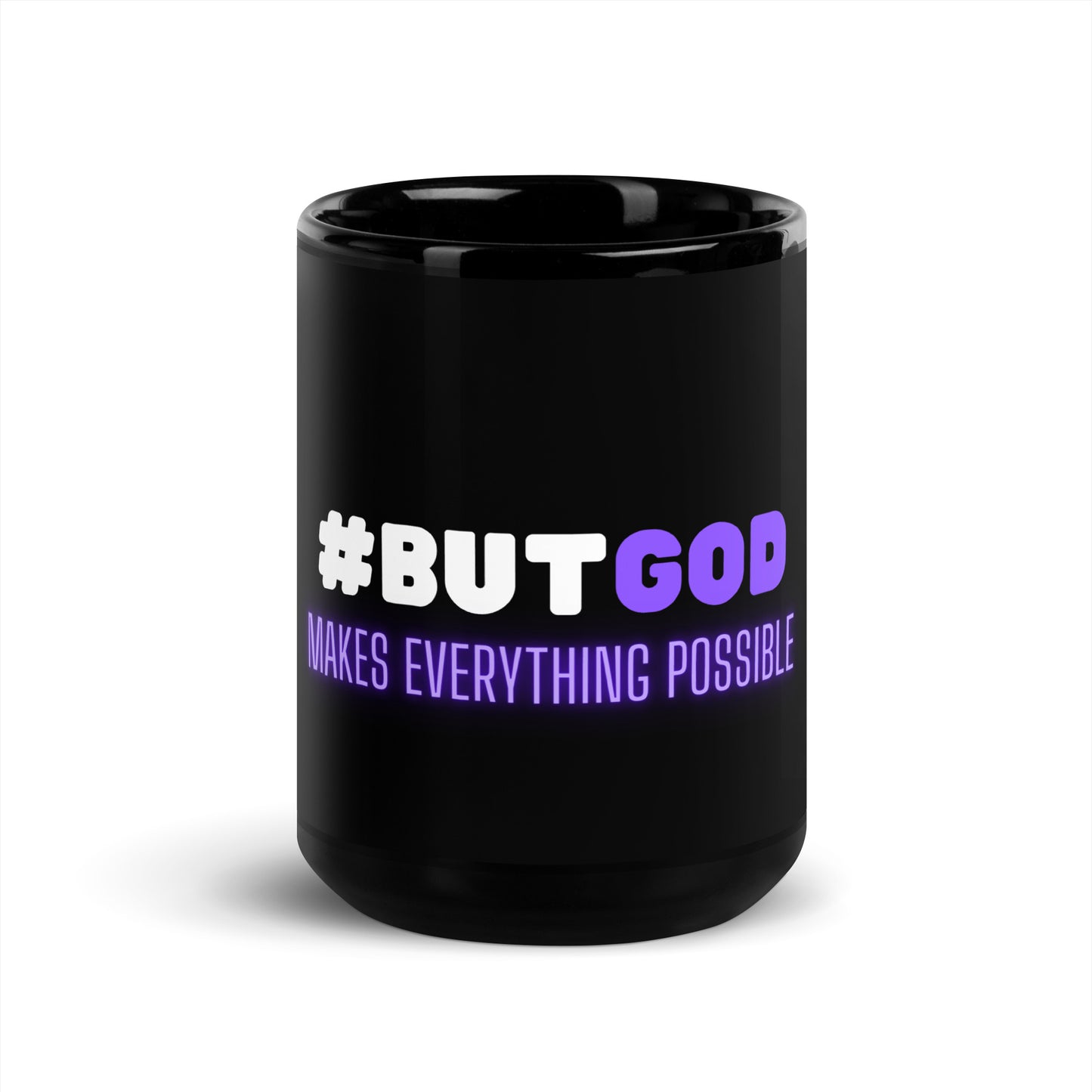 Black Glossy Mug