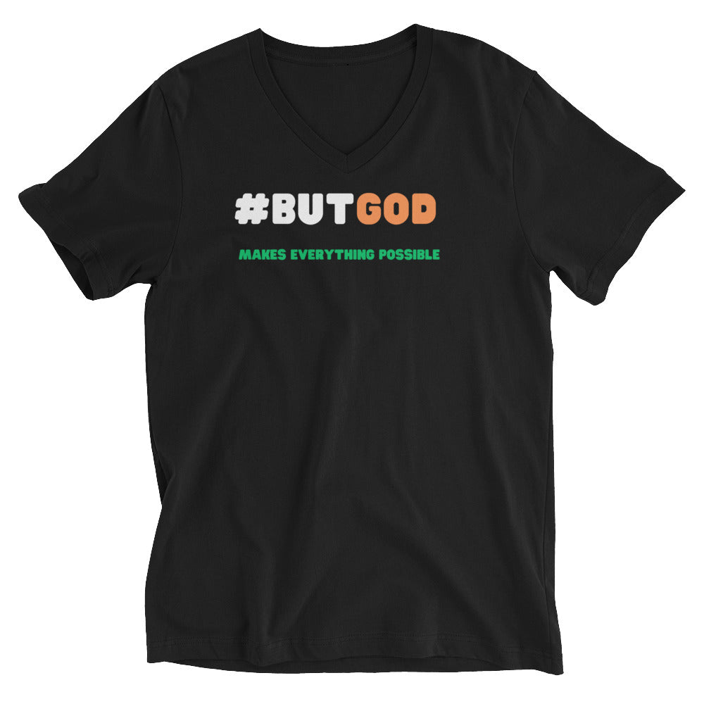 Unisex Short Sleeve V-Neck T-Shirt