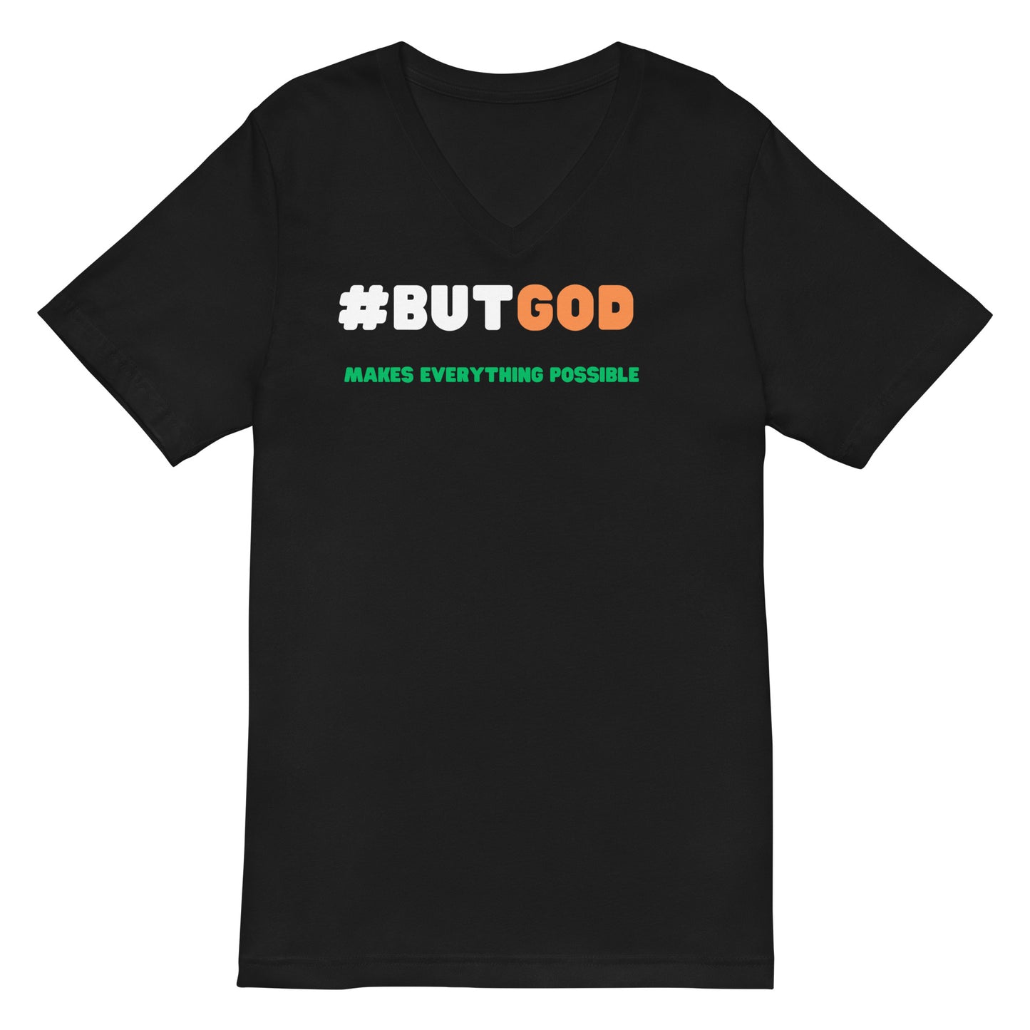 Unisex Short Sleeve V-Neck T-Shirt