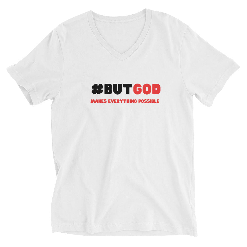 Unisex Short Sleeve V-Neck T-Shirt