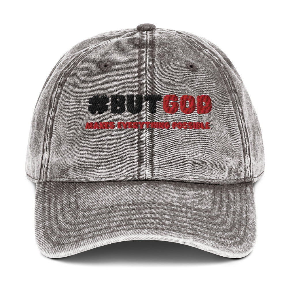 Vintage Cotton Twill Cap